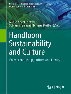 cover image of Handloom Sustainability and Culture
